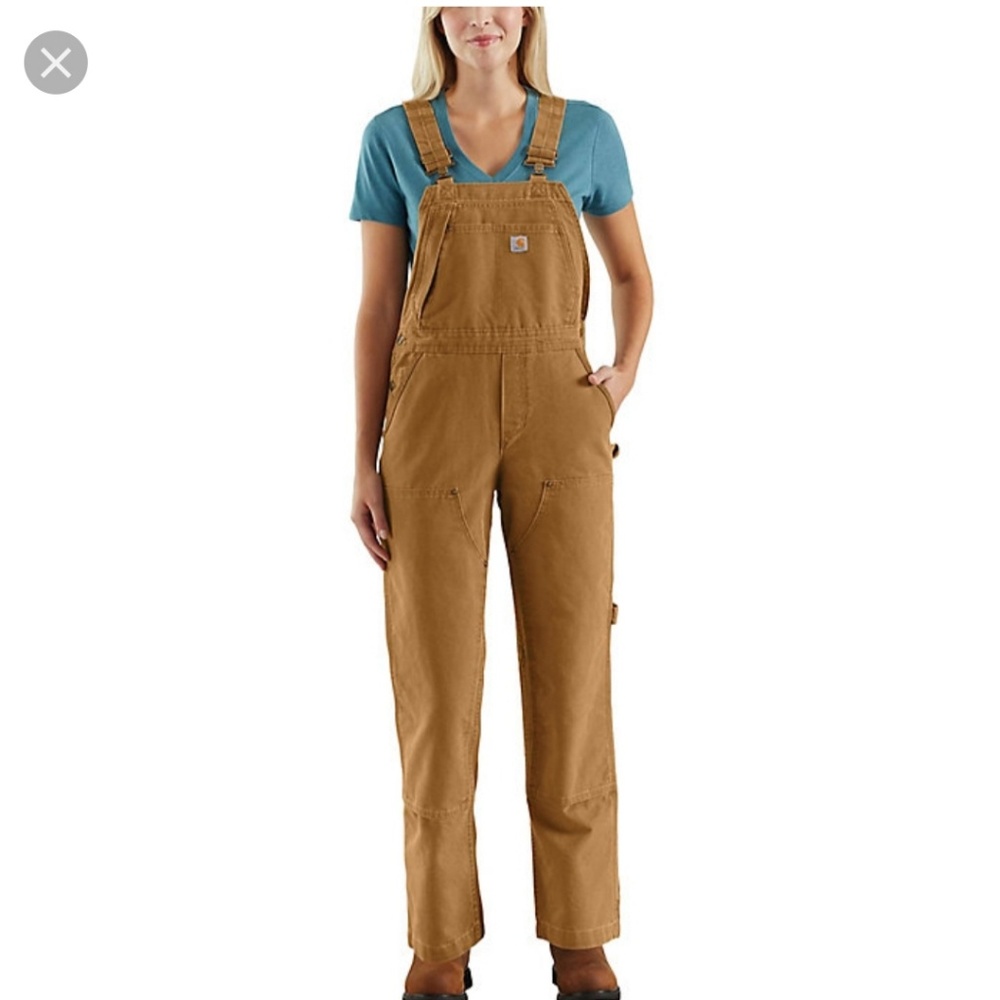 Women's Carhartt overalls size small 4/6 short